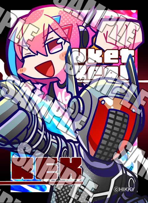 VketReal×REKコラボカード（サンプル）