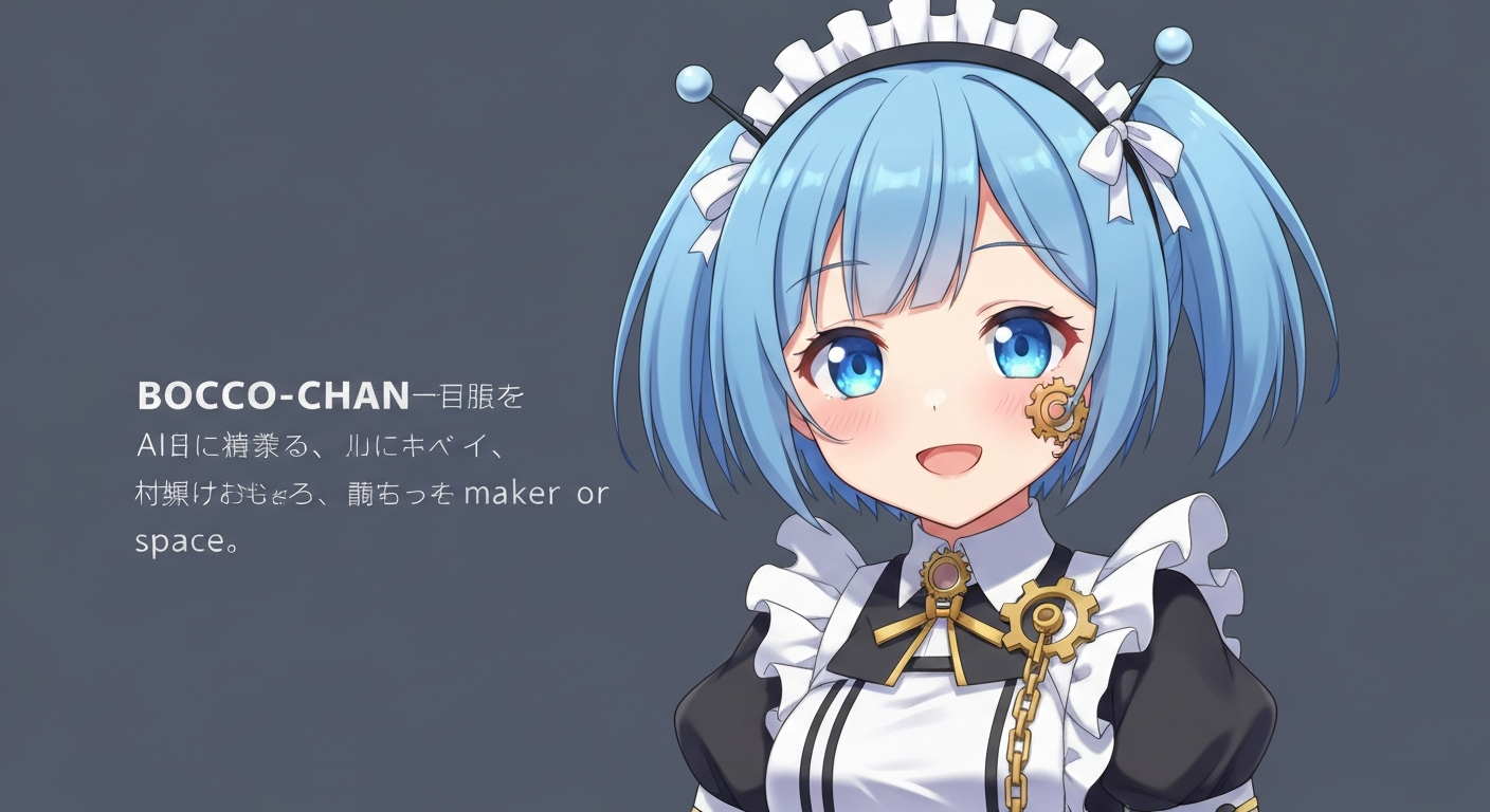 happily talking about ロボット 電子工作 at Akihabara maker space