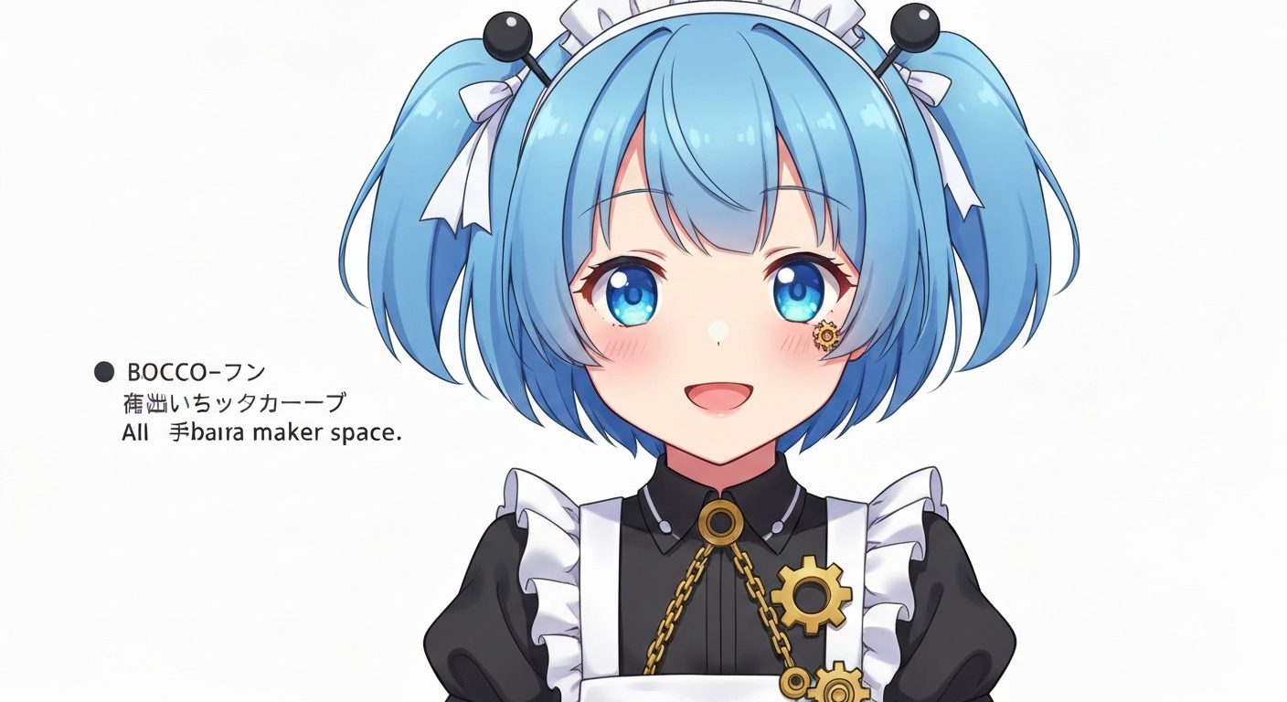 happily talking about ロボット 電子工作 at Akihabara maker space